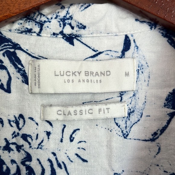 Lucky Brand Classic Tropical Button Up - Picture 2 of 3